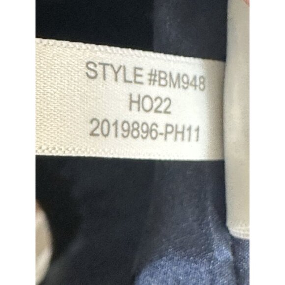 J. Crew Ws Sz 4 Italian Wool Hooded Parka By Nello Gori Black W/Gold Hardware - Picture 13 of 16